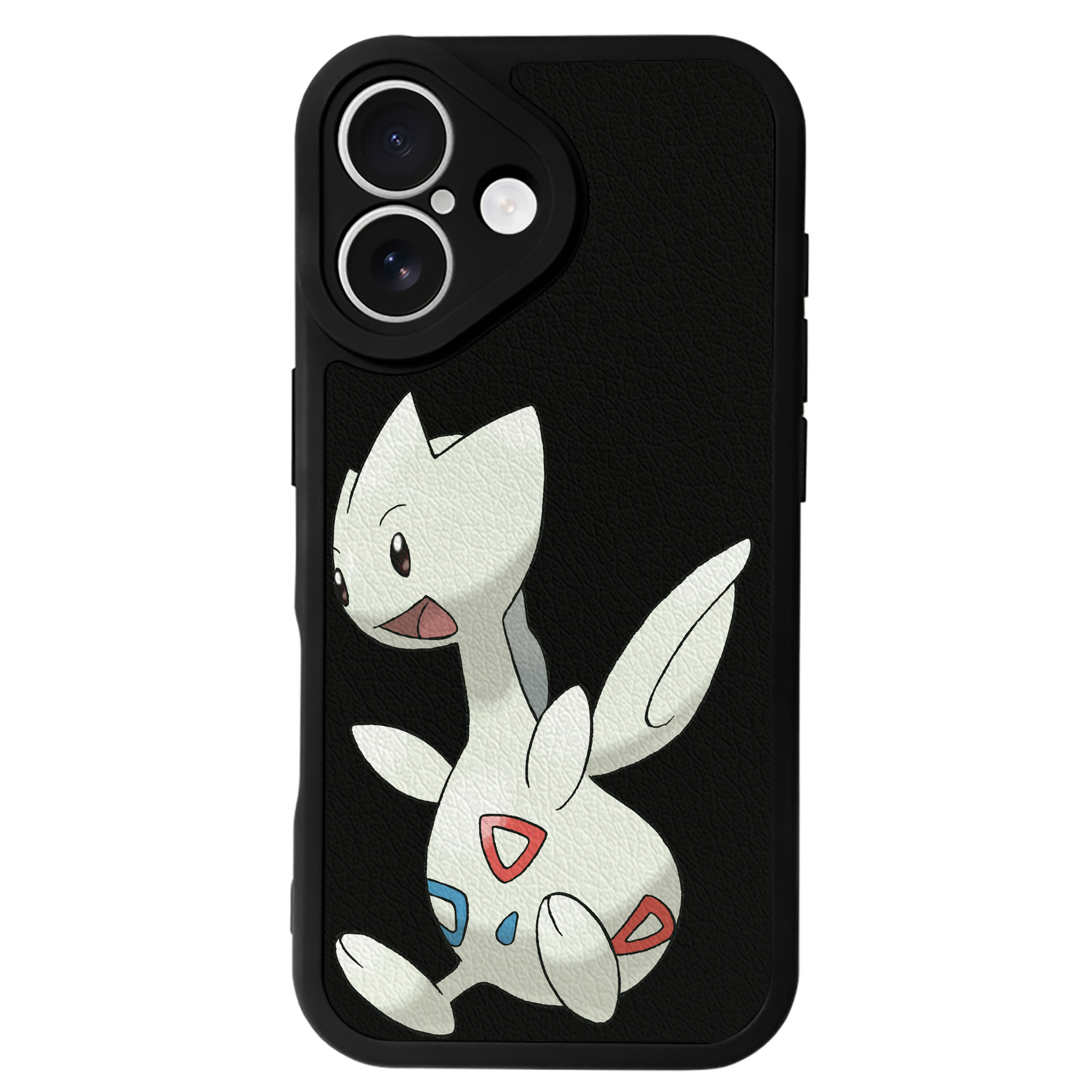 （画像用） ポケットモンスター Pokémon 【iPhone 16シリーズ対応】シリコンスマホケース（レザー調） 材質：シリコン